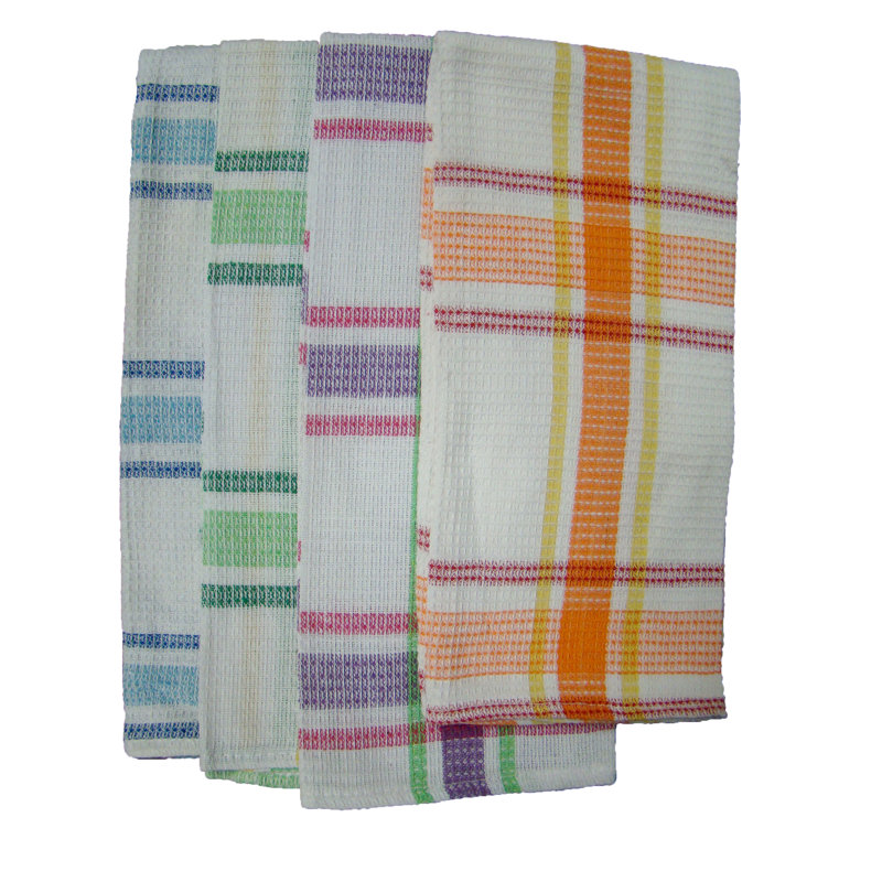 Textiles Plus Inc. Waffle Weave Kitchen Towel & Reviews Wayfair